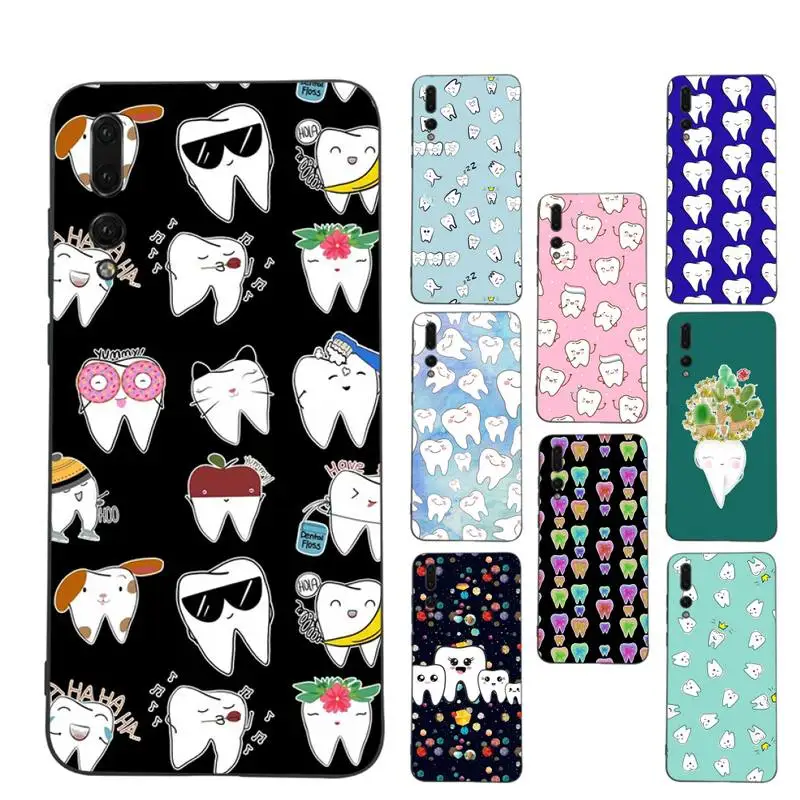 

Dentist Teeth Tooth Phone Case for Huawei P30 40 20 10 8 9 lite pro plus Psmart2019