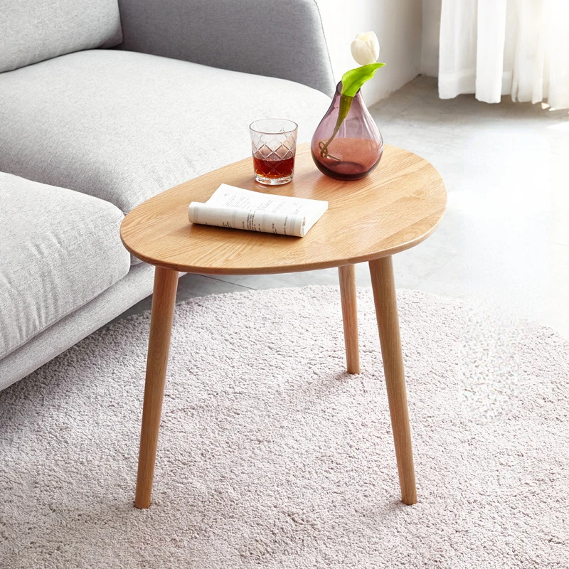 

Solid Wood Coffee Tables Simple Living Room Modern Sofa Side Table Coffee Tables Nordic Creative Table Basse Home Furniture