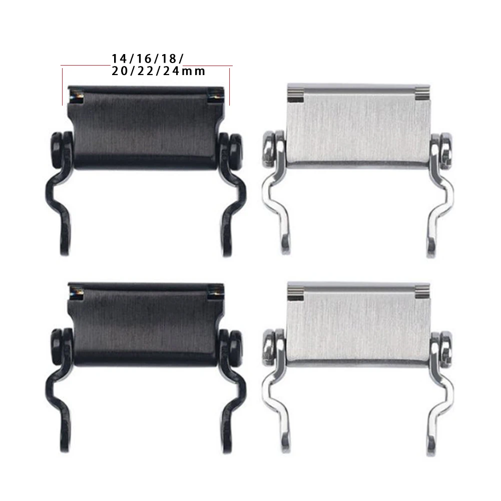 

2pcs Watch Adapter Accessories For Tread Bracelet Multi-Functional Tool 14-24mm Stainless Steel Watch Camping Tool Bike Tool