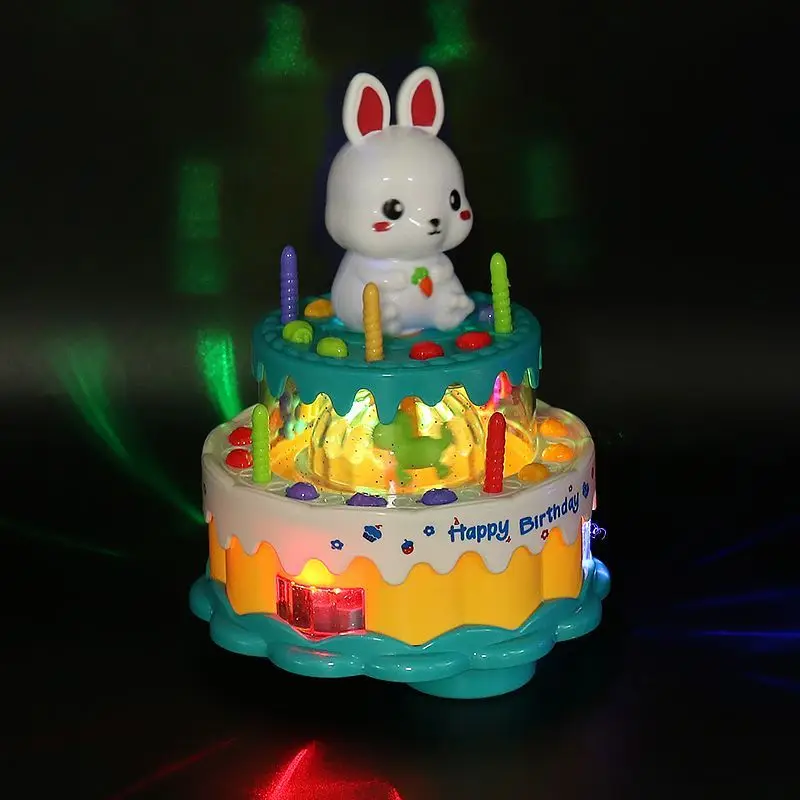 Детская игрушка музыкальный торт игрушки для мальчиков и девочек детский