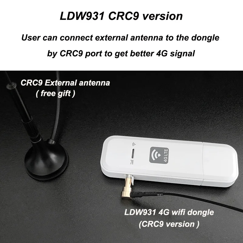 LDW931 4G Wi-Fi роутер Nano SIM-карта портативный LTE USB модем карманный хот-спот антенна