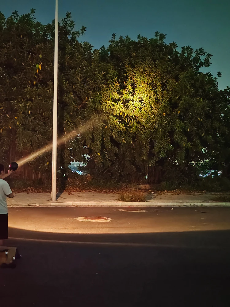 Мощный галогенный ручной фонарик 100 Вт сверхлегкий прожектор профессиональная