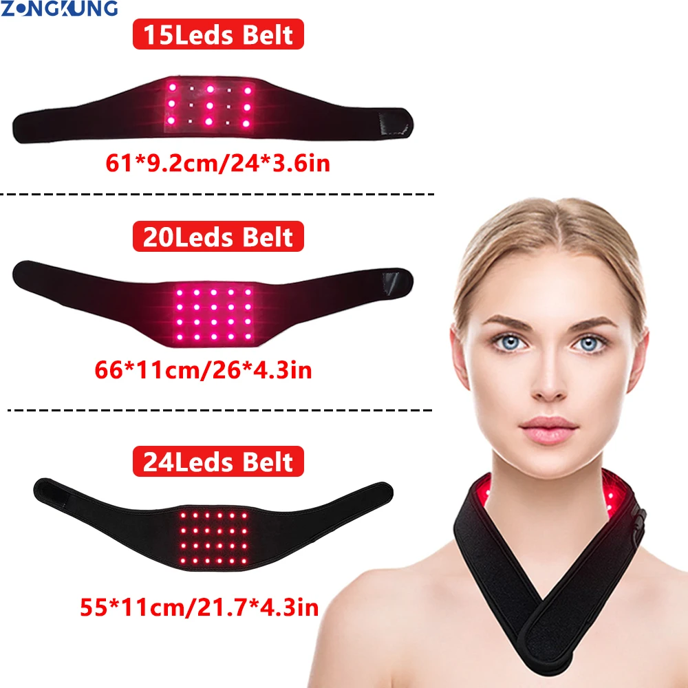 Красный и инфракрасный световой пояс 660 850 нм обертка для сжигания жира машина