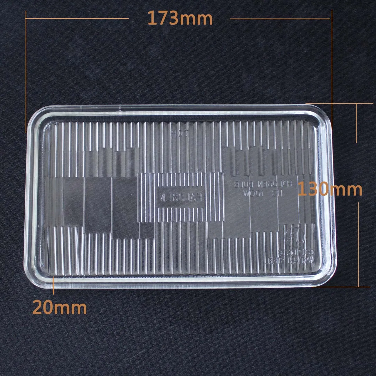 

Квадратное стекло для противотуманных фар 7*5