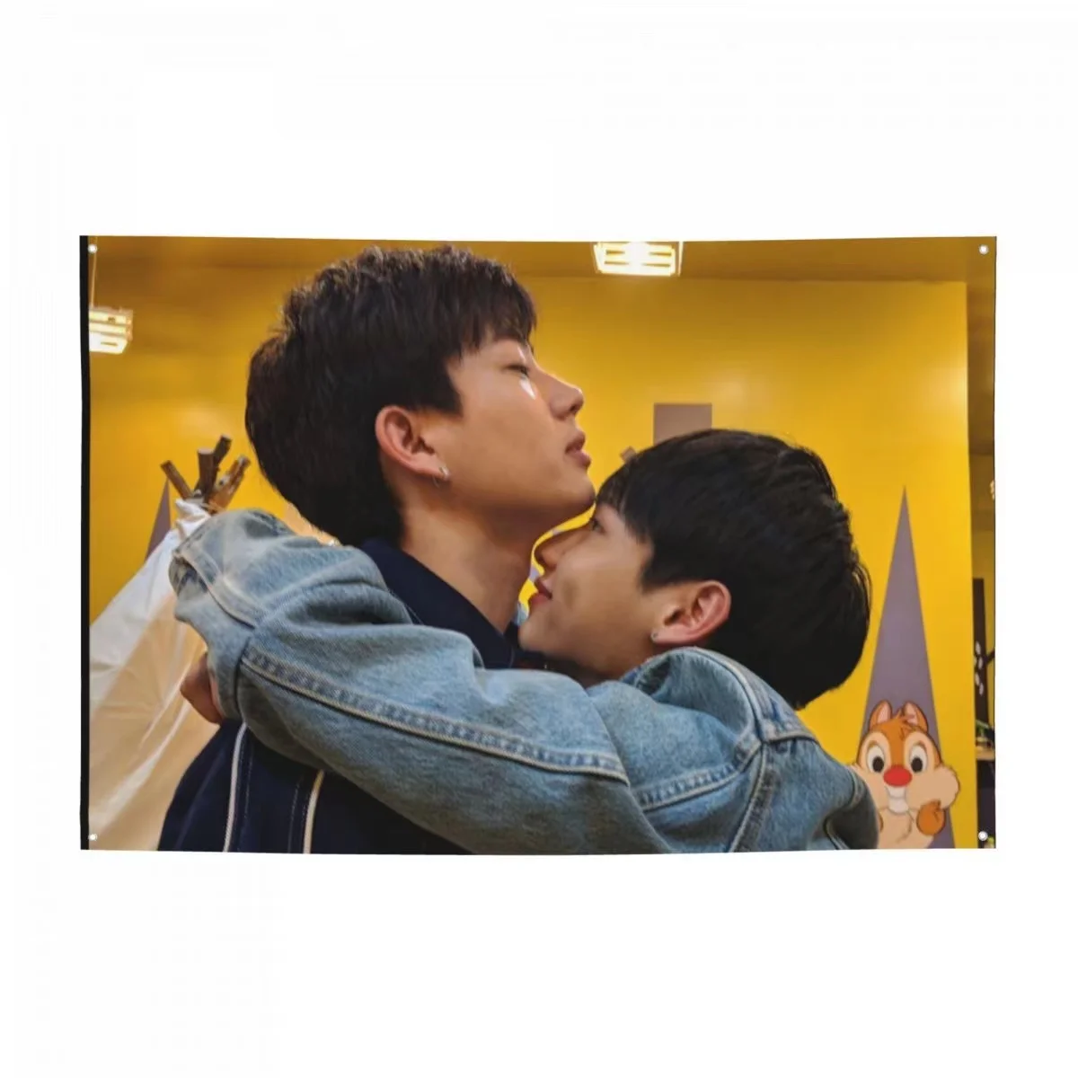 

Offgun Magazine Cover HD Poster Hanging Cloth Thai TV Not Me Drama Stills Photos Pictures Tapestry Home Wall Decor Background