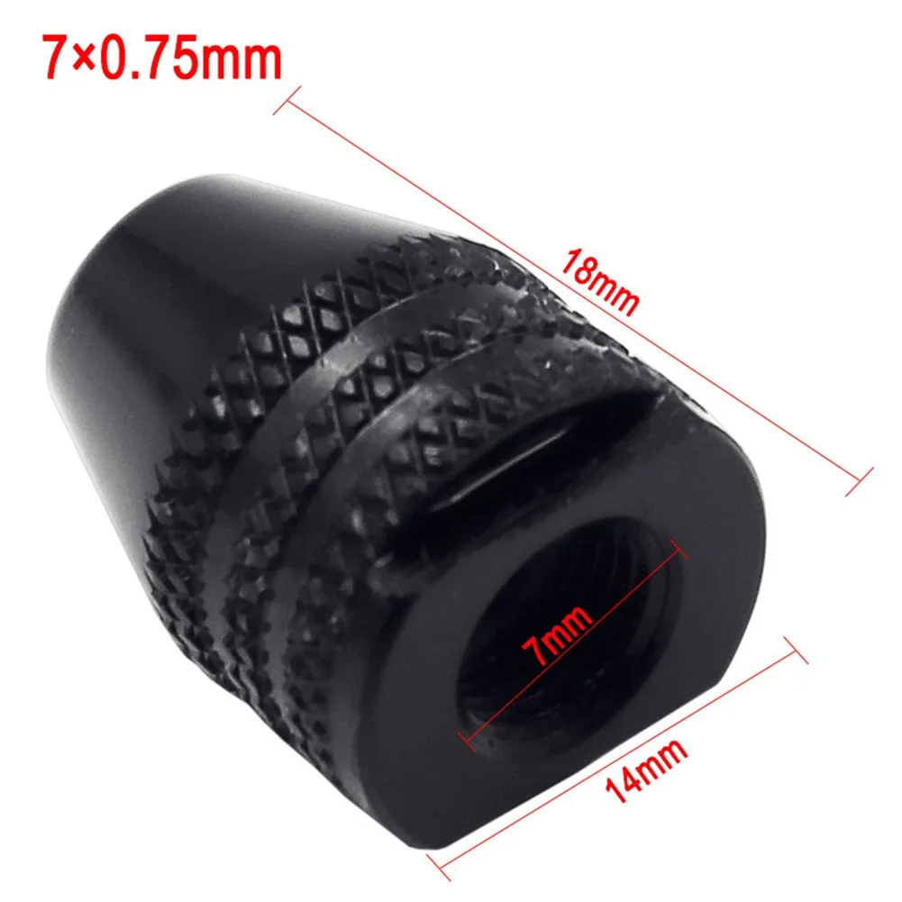 Мини-многочастотный быстросменный трехкулачковый сверлильный патрон M7 M8 X 0 75