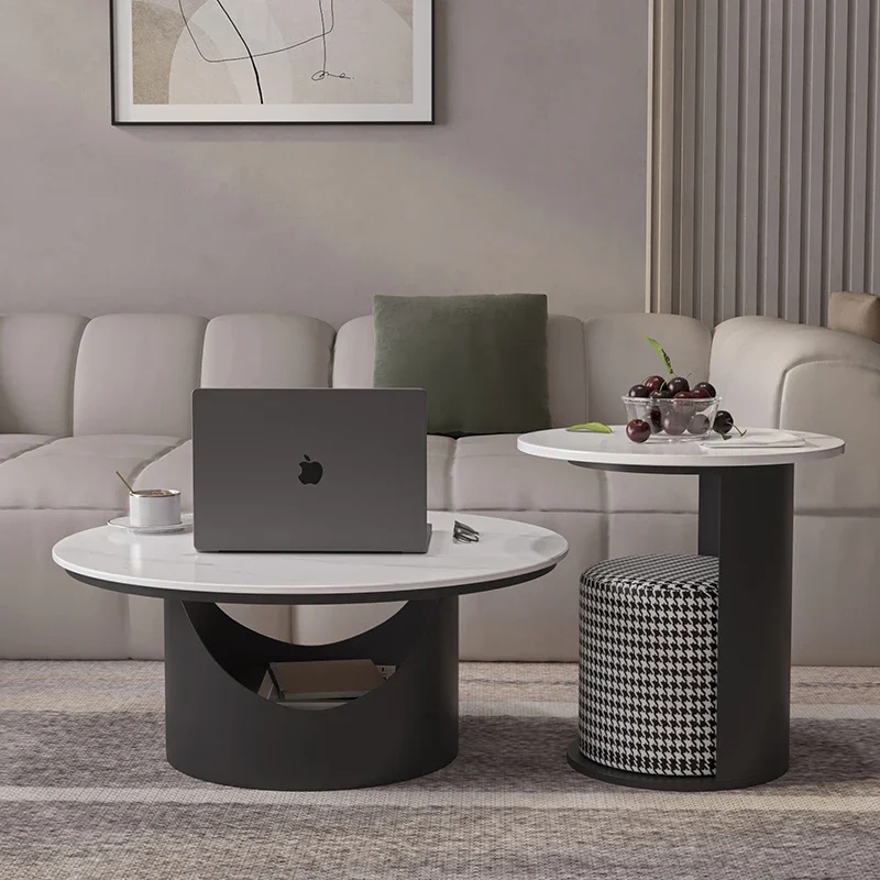 Сидячий диван-стол для гостиной современные роскошные шкафы хранения кофе