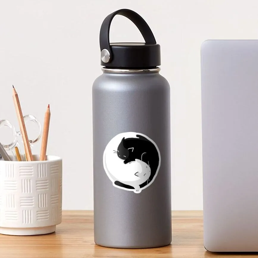 5 шт./комплект детские наклейки кошки |