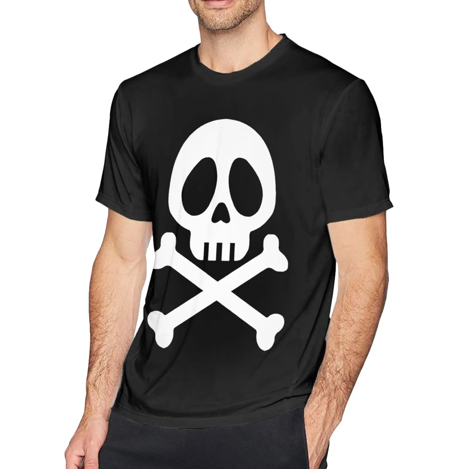 

Футболка Мужская/Женская хлопковая с надписью «Tete De Death Albator 80S»