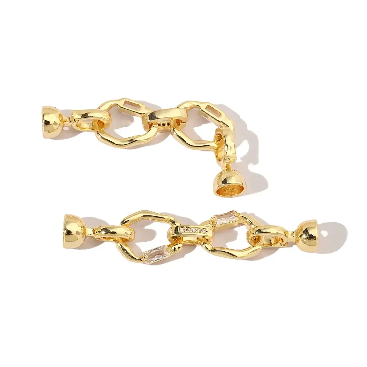 Vnistar 18-каратное золото Цвет CZ Змеиное сердце Съемные универсальные