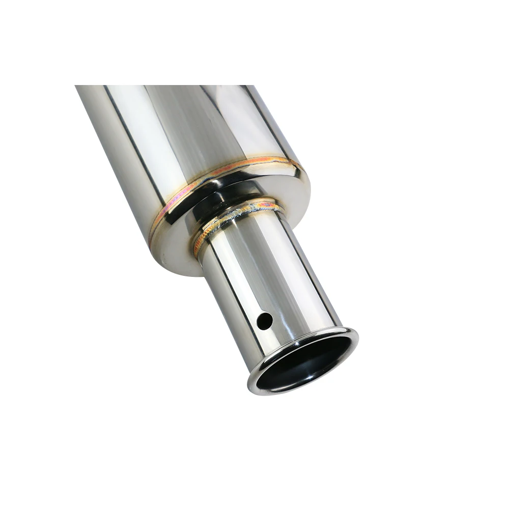JZZ Universal 4.5in. Автомобильный глушитель для выхлопной трубы с высоким потоком задний