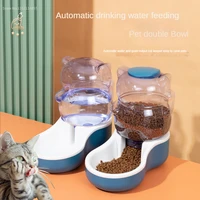 cat dog automatic pet feeder water dispenser smart water dispenser for cat furniture food plastic feeder choking prevent device