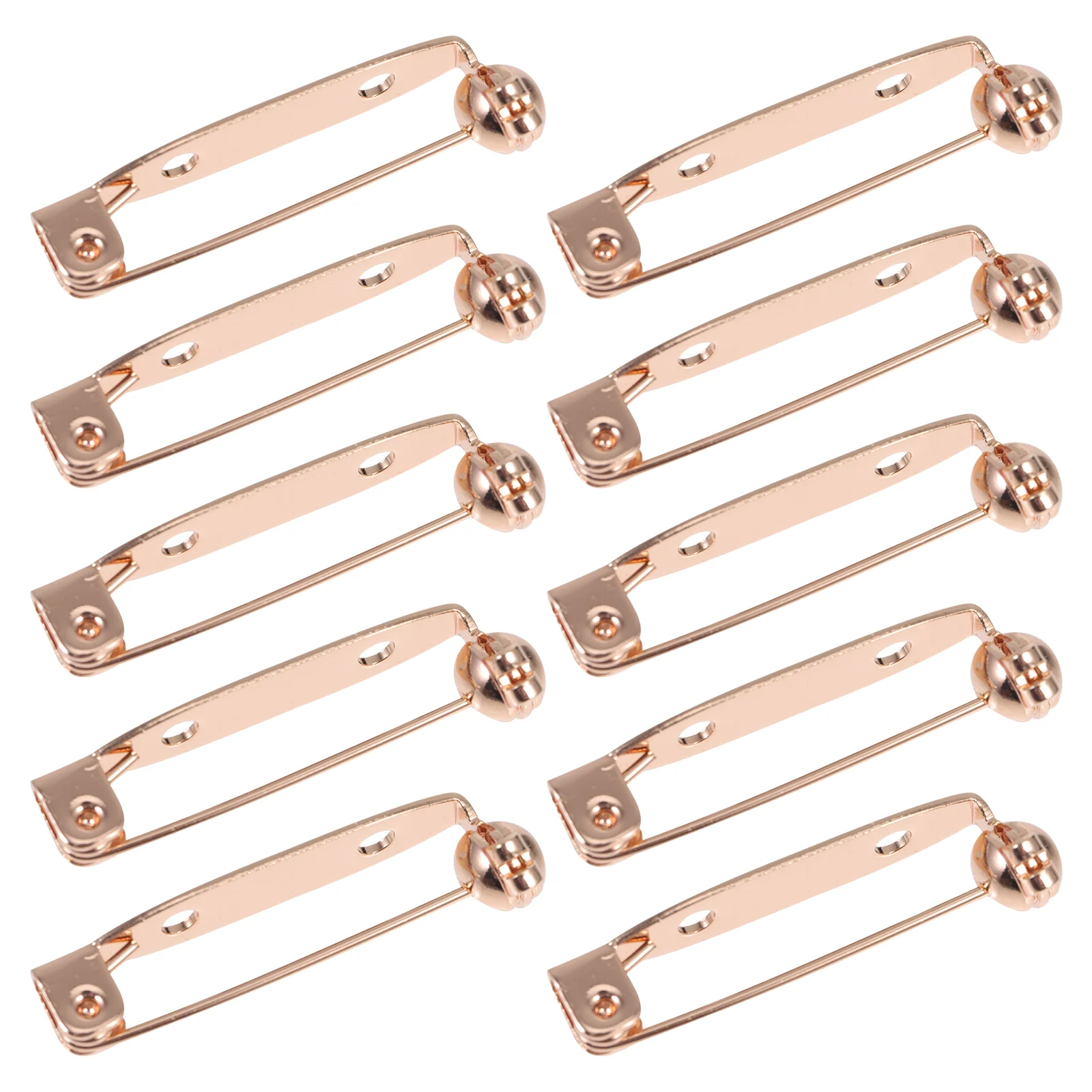 

10Pcs Stylish Creative Brooches DIY Accessories Clothing Safety Pins for Friends