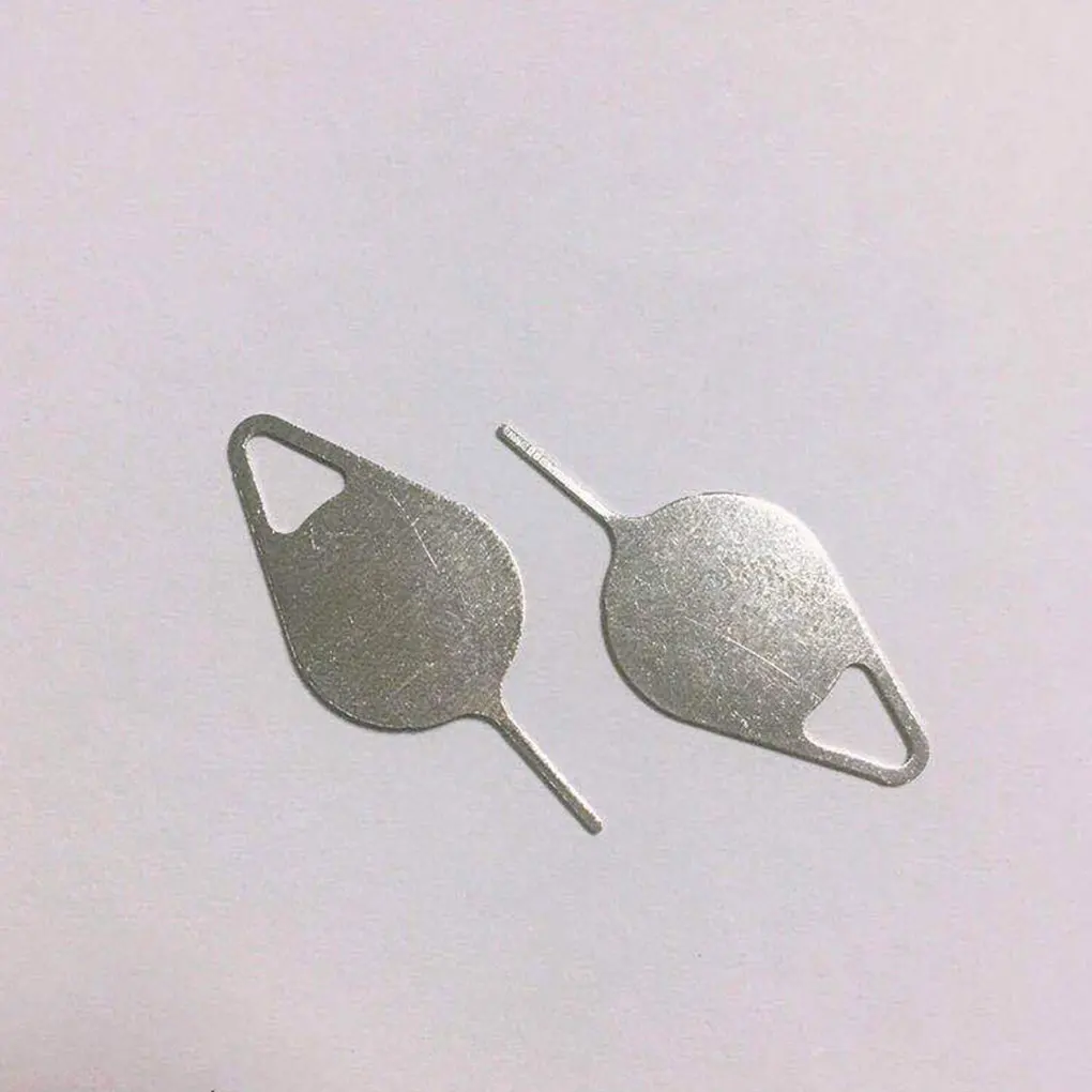 

100pcs Sim Card Tray Ejector Sufficient Removal Tools Smartphone Stainless Steel Exquisite Multifunctional Eject Pin