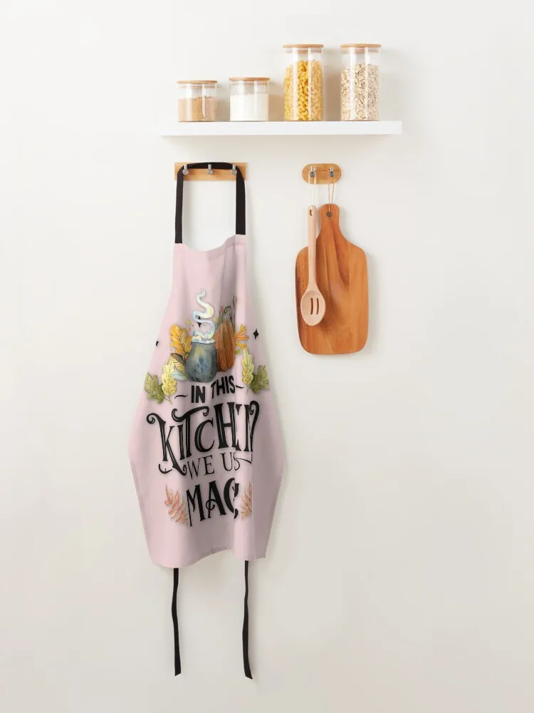 Boho Blush Pink Cottagecore - В этой кухне Мы используем Магия Кухонная ведьма Волшебные