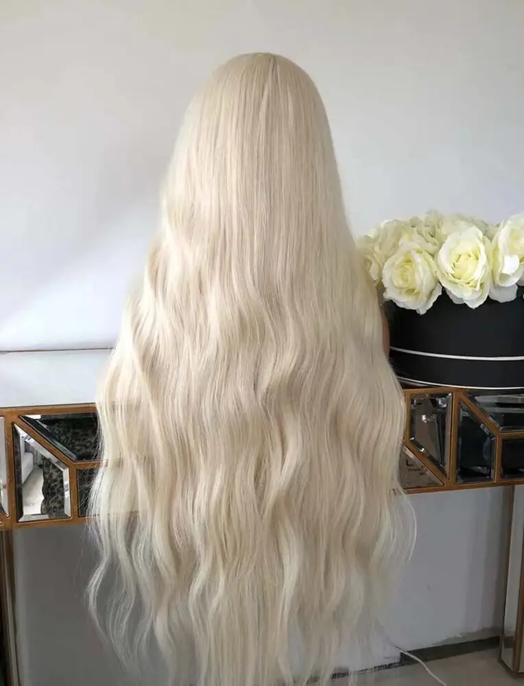 Синтетические волосы бесклеевые парики на сетке спереди термостойкие длинные