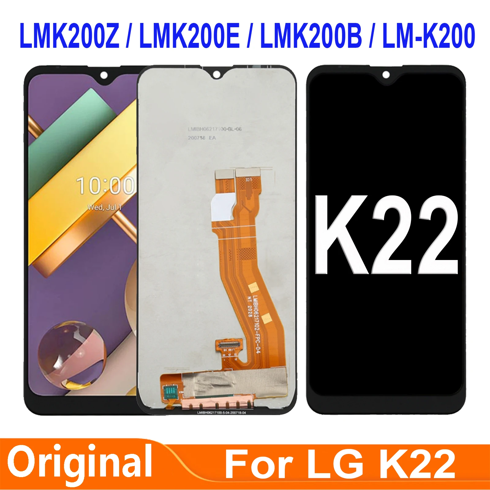 

Оригинальный ЖК-дисплей для LG K22 LMK200Z LMK200E LMK200B LM-K200