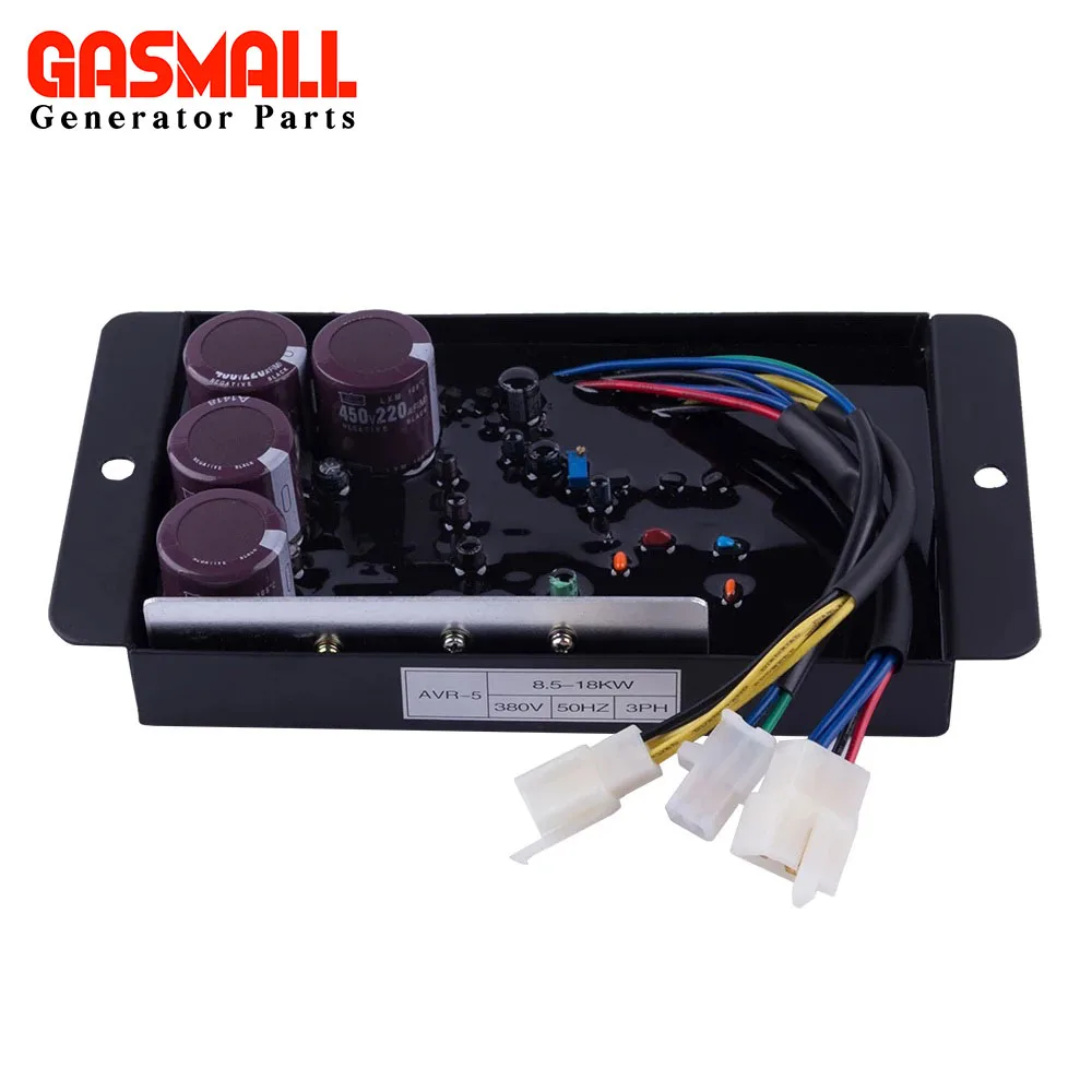 380 В 8 5-18 кВт бытовой бензиновый генератор Avr 10 проводов трехфазный стабилизатор
