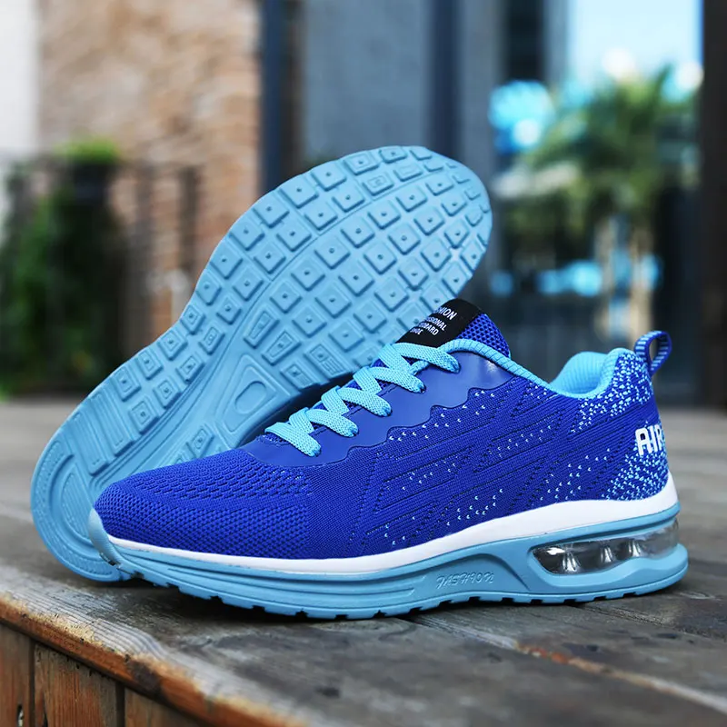 New Arrival Women Running Shoes Air Cushion Breathable Sneakers Women Mesh Casual Sneakers Women Training Shoes Zapatillas Mujer