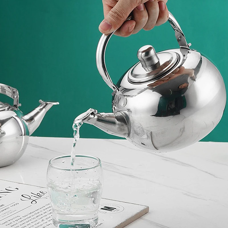 Чайник из нержавеющей стали чайник с фильтром для заварки кофе зеленый чая дома