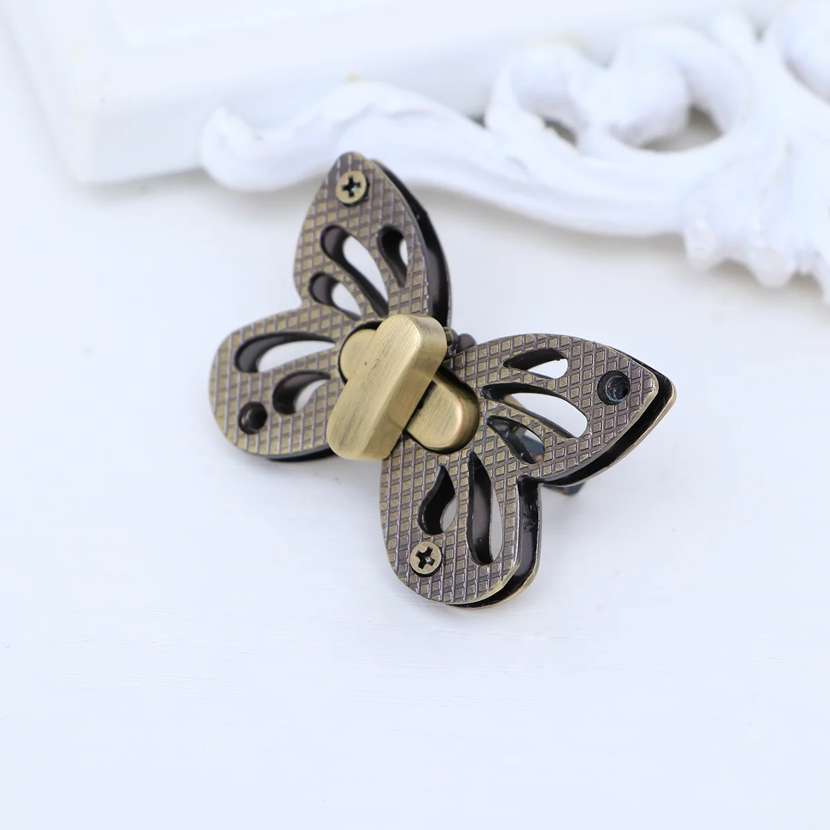 

Female Bag Accessories Lock Zinc Alloy Handbag Lock Clutch