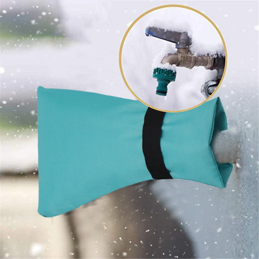 

Faucet Warm Cover Protecting Bag Waterproof Oxford Cloth Frost Protection Winter Antifreeze Water Tap Frost Protector Case