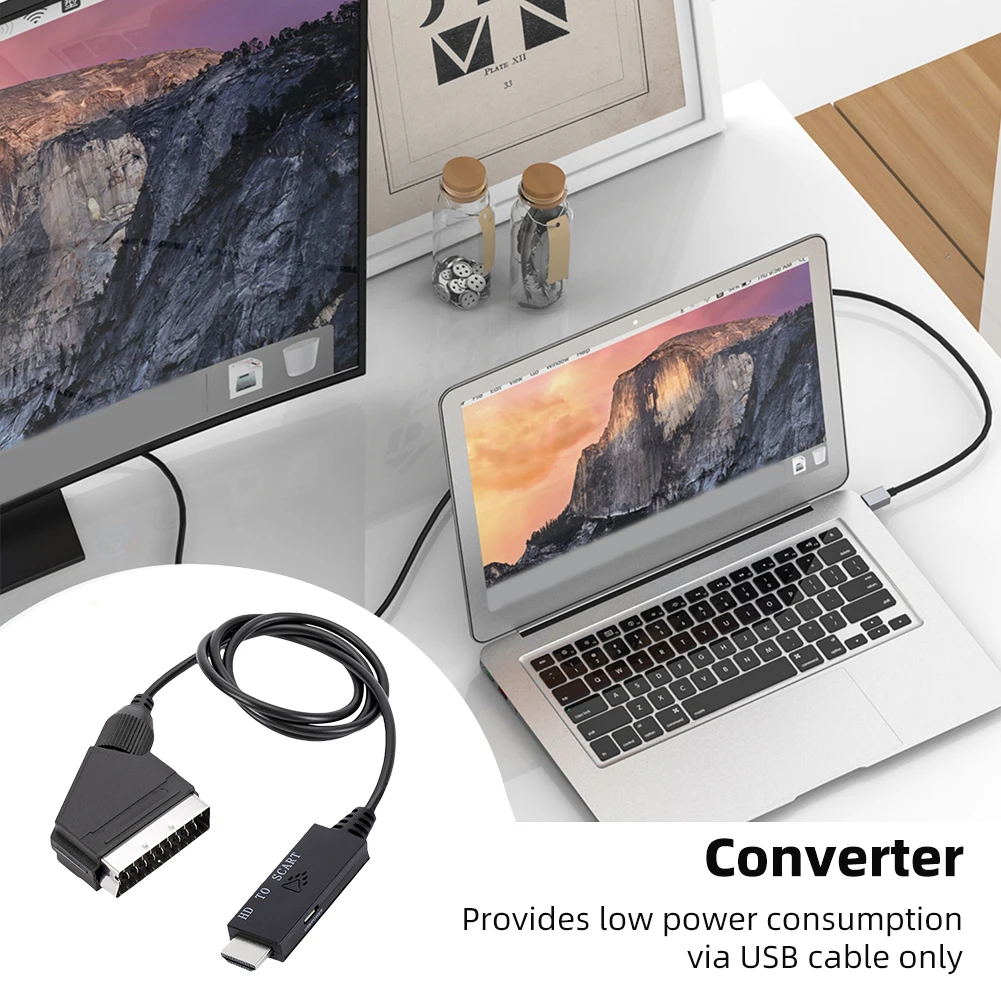 Кабель-конвертер с низким энергопотреблением Plug and Play и USB-кабелем питания