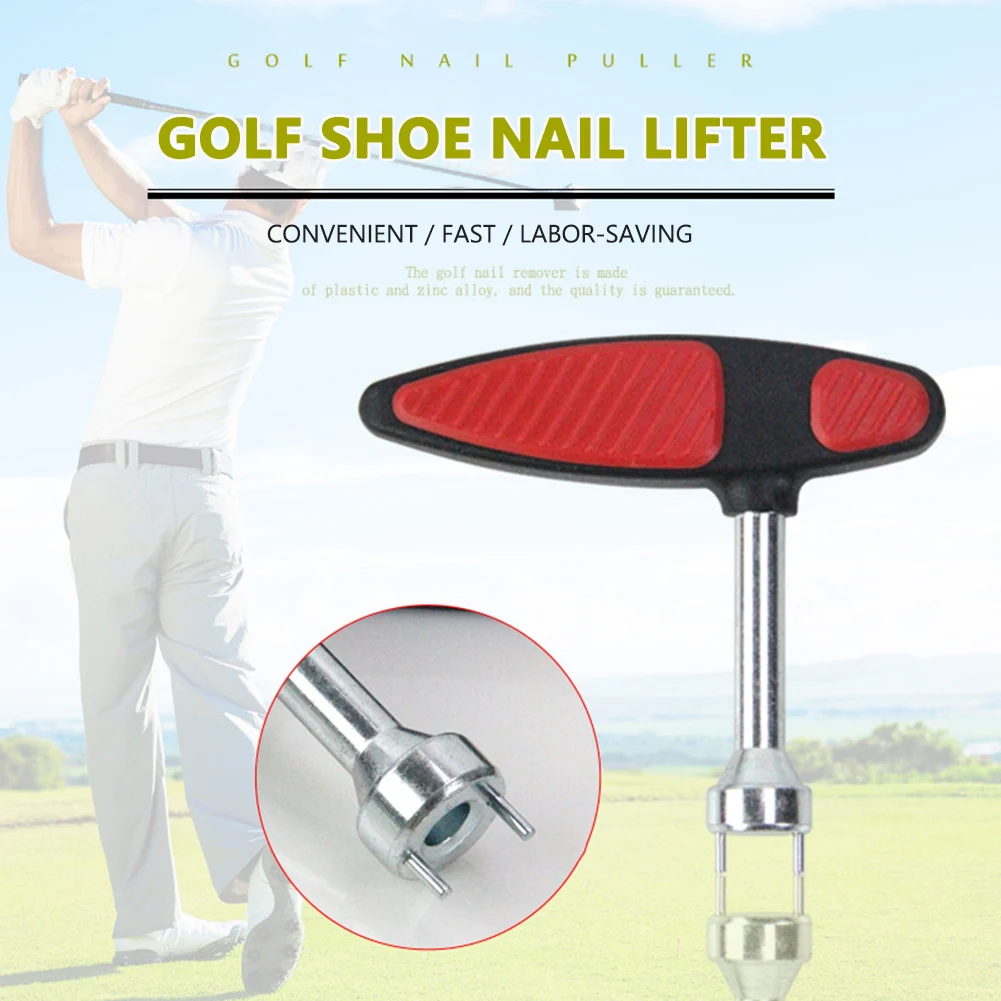 

Portable Golf Spikes Wrench Remover Adjustment Tool Action Shoe Cleats Twist Nail Puller Key Handle Ripper Golf Accessories