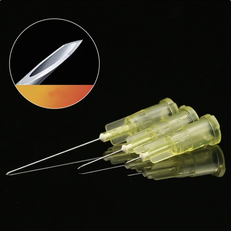 Microneedle Facial Injection 30G4mm 13mm 25mm Disposable Sterile Needle Prick Small Needle