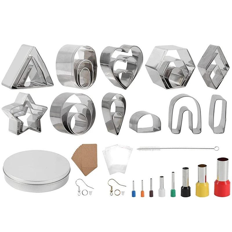 

Полимерные глины, Резы, 35 шт. глиняные фрезы, 11 форм глиняные фрезы для полимерной глины, ювелирные изделия, глина для изготовления сережек