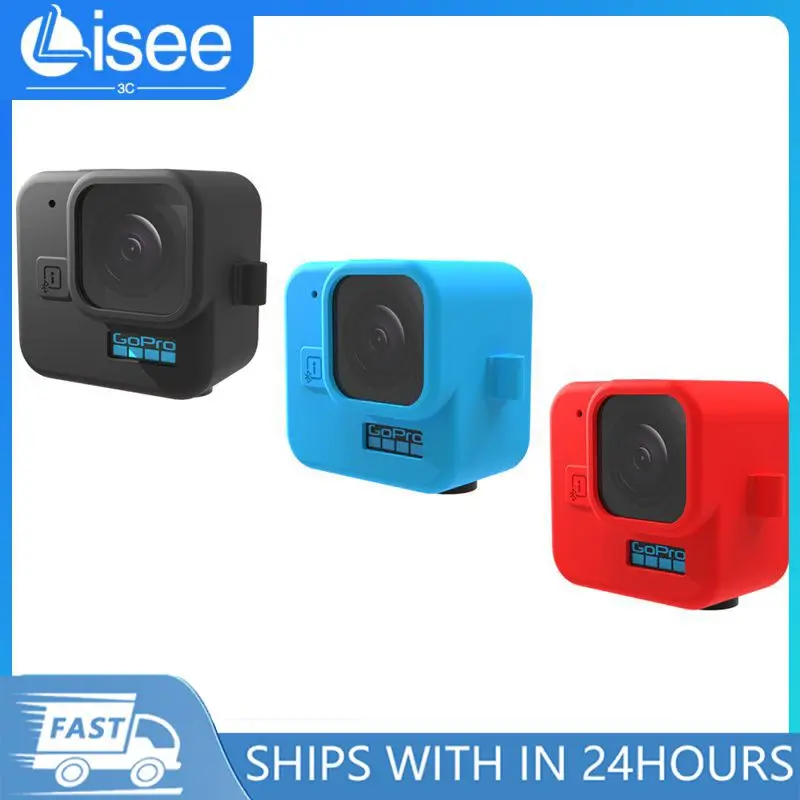 1 ~ 10 шт. силиконовый чехол для GoPro Hero 11 Black Mini Закаленное стекло для защиты объектива защитная пленка крышка для GoPro11 Mini