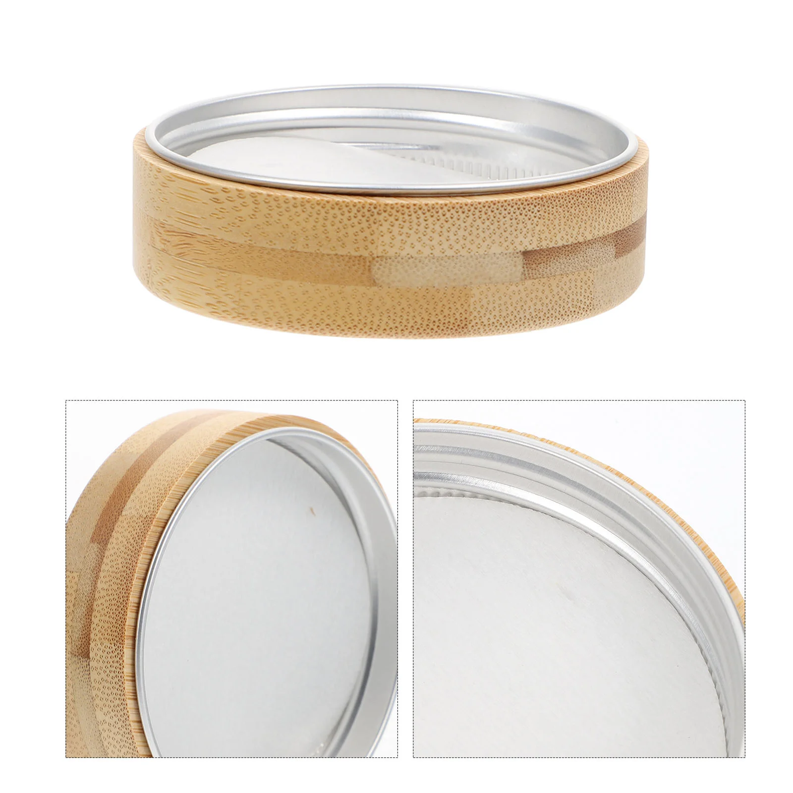 

Bamboo Lid Mason Jar Storage Part Glass Bottle Supply Can Sealed Cover Reusable Cap