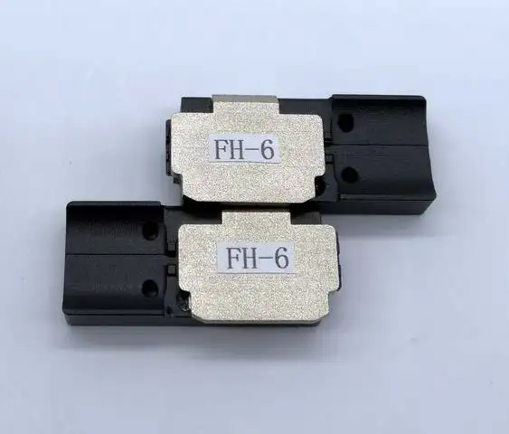 Fiber Holder FH-6 For Ribbon Fiber Fusion Splicer VIEW12R  6 Core Ribbon Fiber Clamp Of VIEW 12R  A Pair