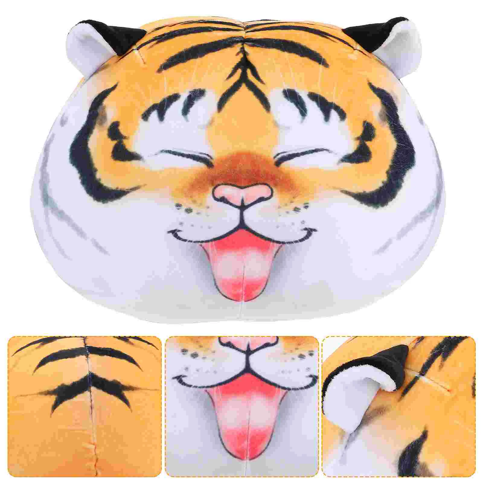 

Pillow Adorable Tiger Toy Bolster Girl Toysss Plaything Sofa Lovely Festival Gift Plush Party