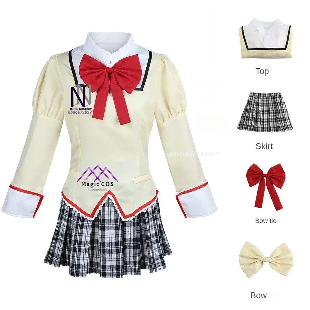 Anime Madoka Puella Magi Madokaa Magicaa Cosplay Costume Homura Sayaka Kyoko Mami Hot Sale Halloween Party Essential Photo-Ready