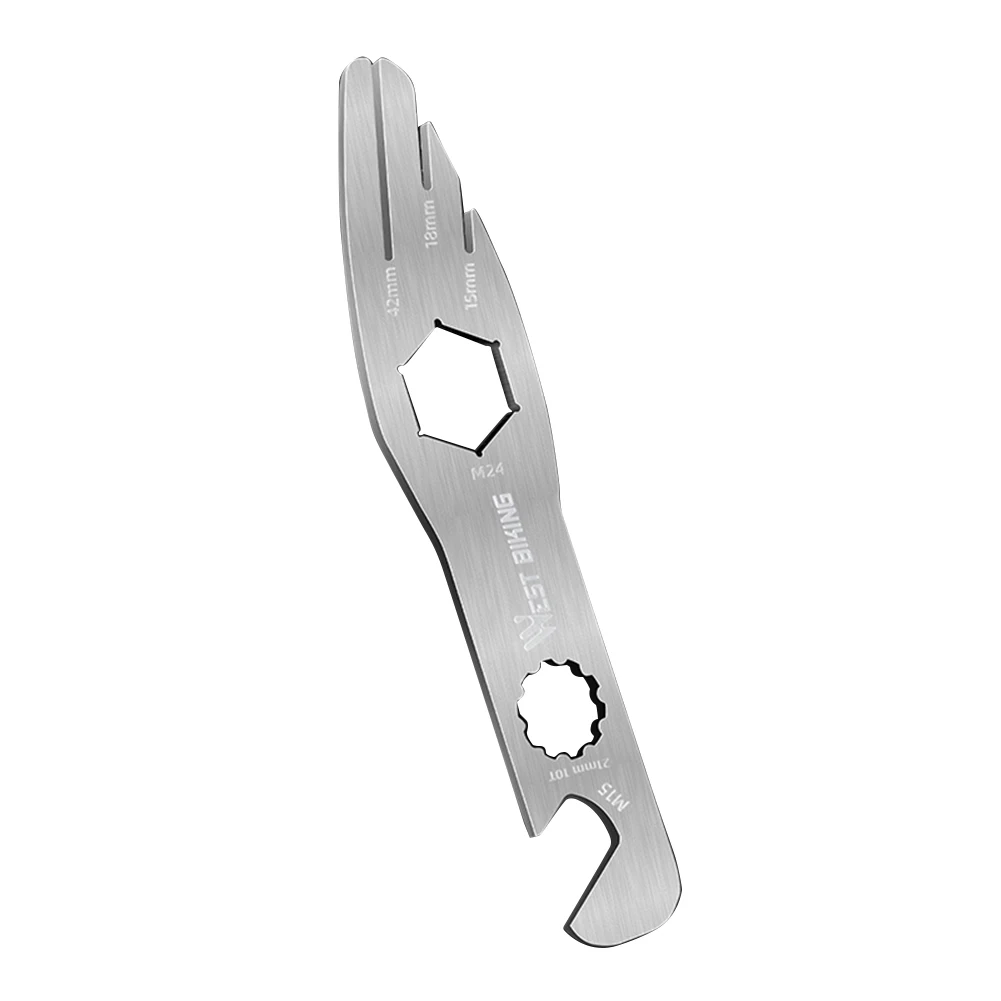 

WEST BIKING Bicycle Brake Disc Correction Tool Portable Bike Disc Correction Pedal Wrench Wear Resistant Maintenance Accessories