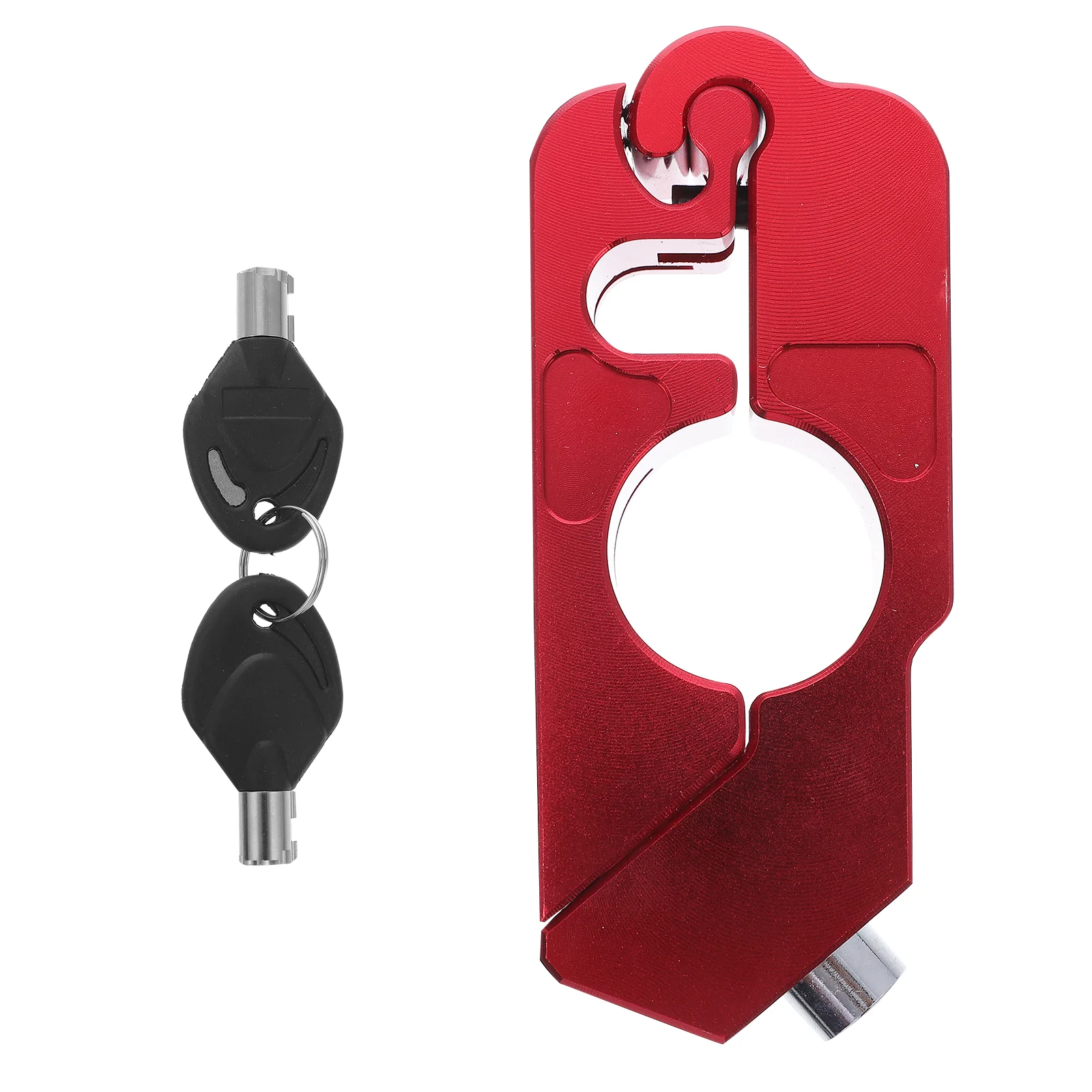 

1pc Durable Motorbike Handlebar Brake Lever Lock Useful Handlebar Safety Lock