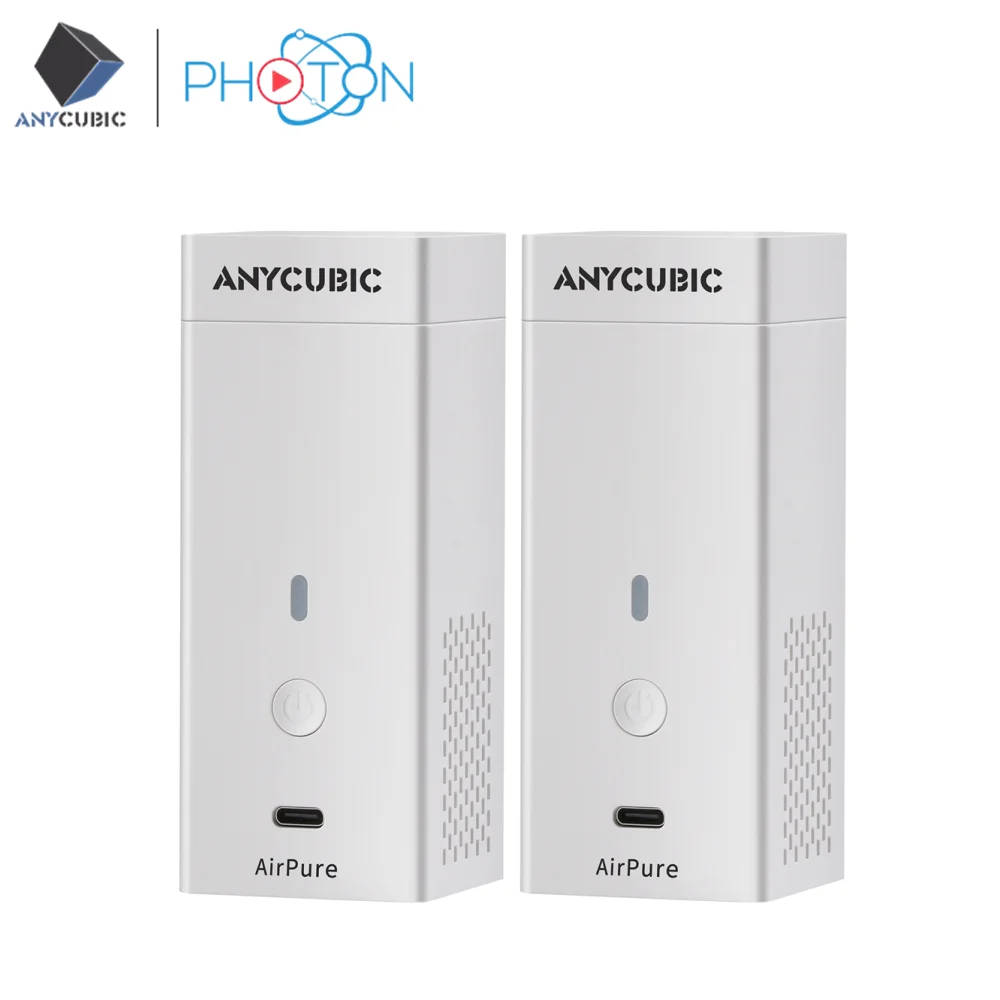 Эффективная очистка воздуха ANYCUBIC AirPure с низким уровнем шума заряженный USB
