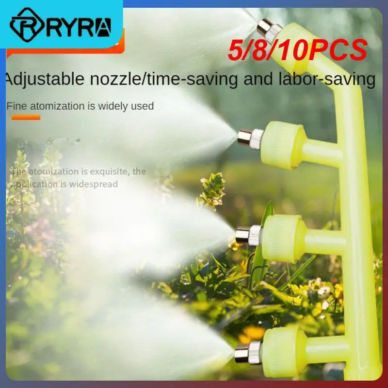 

5/8/10PCS Suitable For Most Interfaces Atomizing Garden Electric Manual Universal Nozzle Widely Used Nozzle Accessories