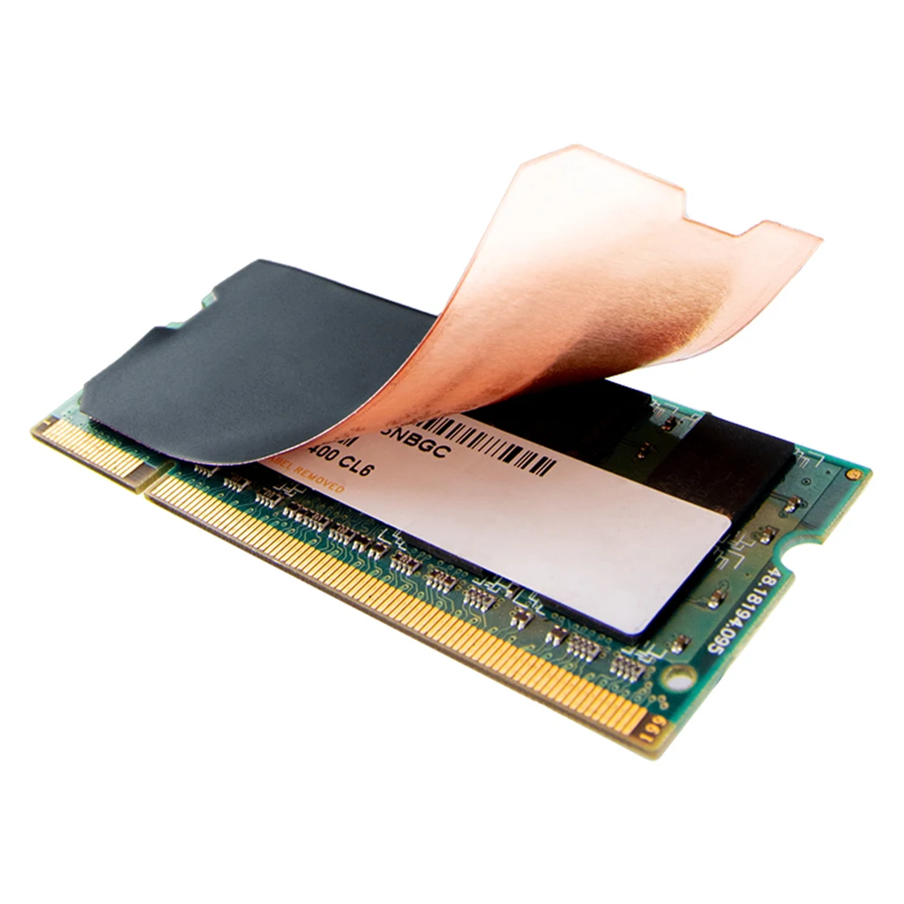 Индивидуальный теплоотвод ОЗУ DDR5 DDR4 DDR3 DDR2 для ноутбука