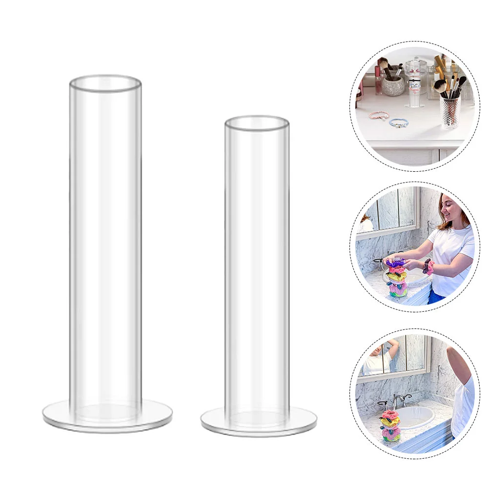 

2pcs Hair Ring Display Racks Hair Hoops Storage Brackets Hair Ornament Stands