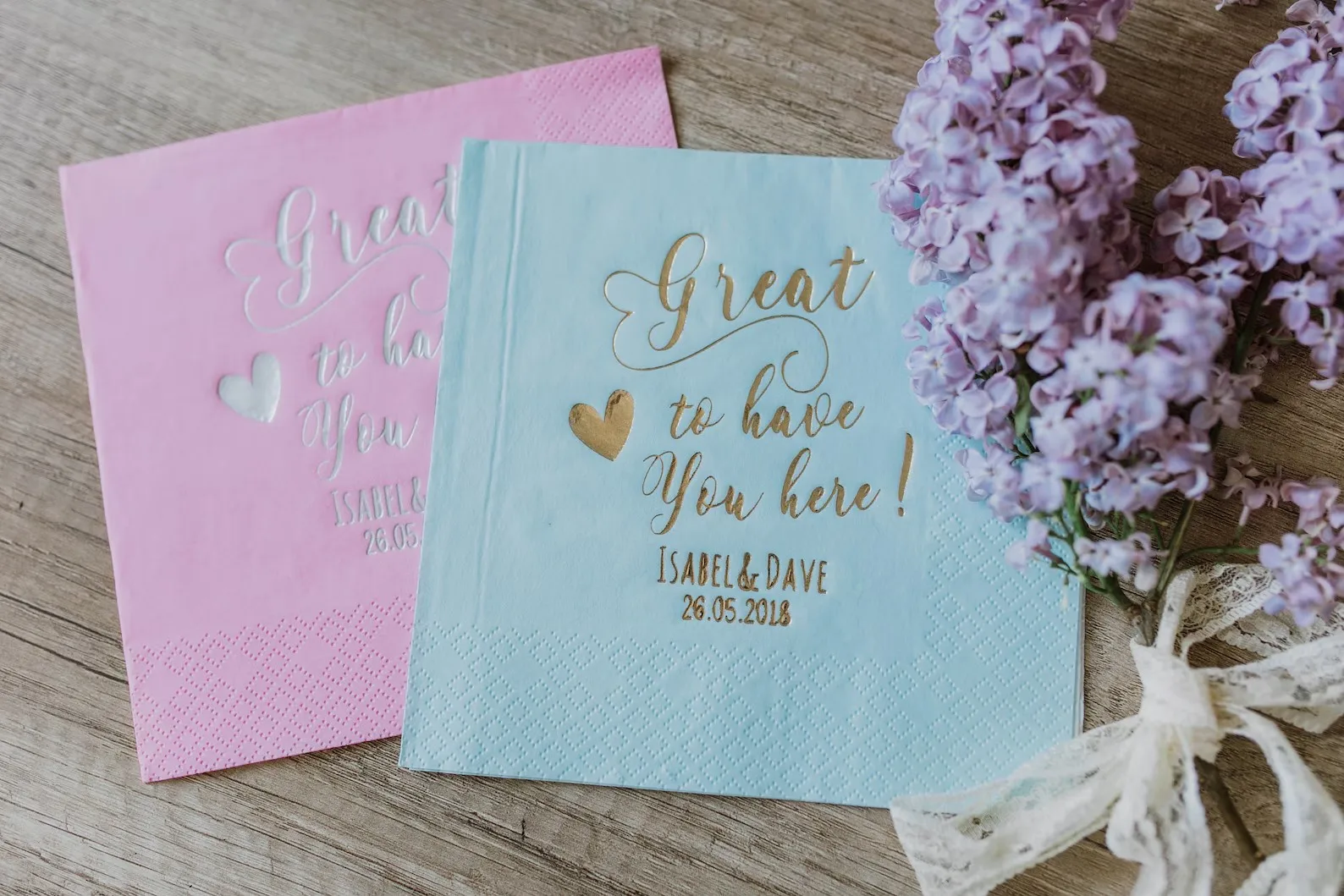 50 Lunch Personalisierte Servietten Hochzeit персонализированные салфетки индивидуальные Buxus tipo du da