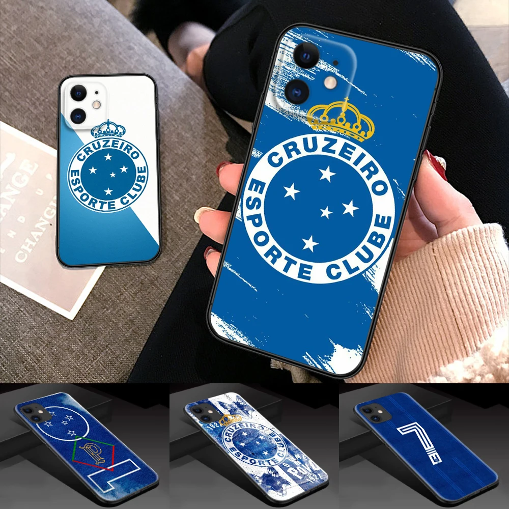 Y129 Cruzeiro logo Soft Silicone Case for Samsung S9 Plus S10 S10E S20 Fe Lite S21 S22 S23 S30 Ultra