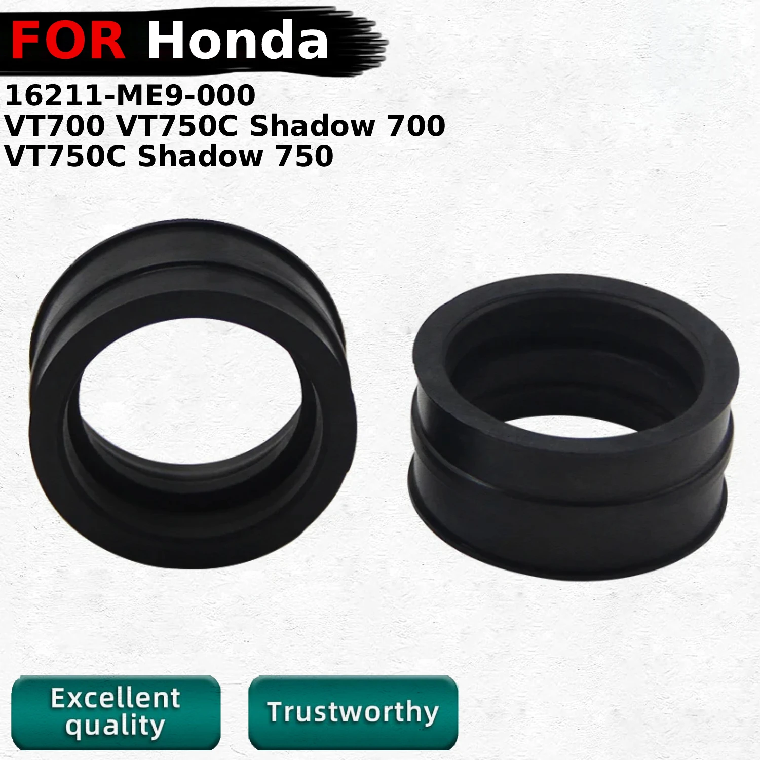 

2 шт. переходник для карбюратора мотоцикла впускной коллектор для Honda VT700 VT750C Shadow 700 1983-1987 750 1983 16211-ME9-000