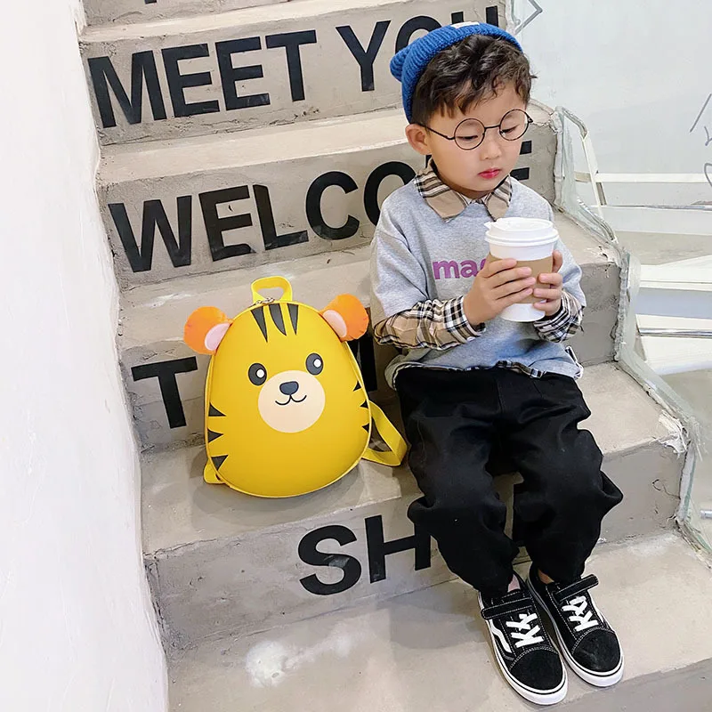 Super Cute Animal Children's Schoolbagevafashion Kindergarten Backpack Korean Cute Fashion Boys And Girls Girls' School Backpack