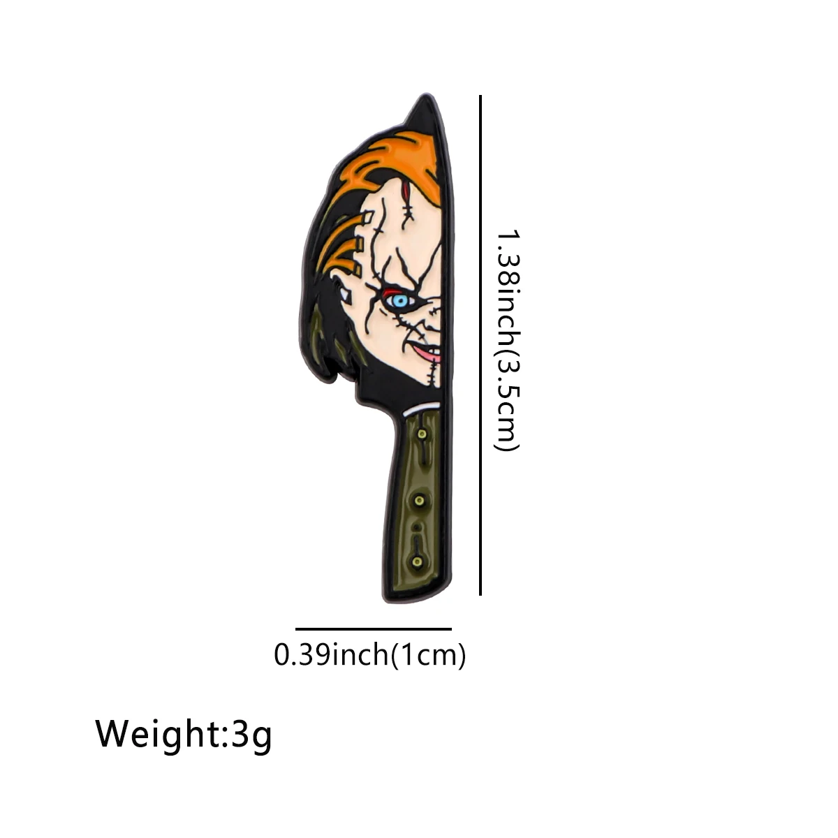 Броши с эмалью для одежды триллер значок воротника сумки шляпы булавки лацканов