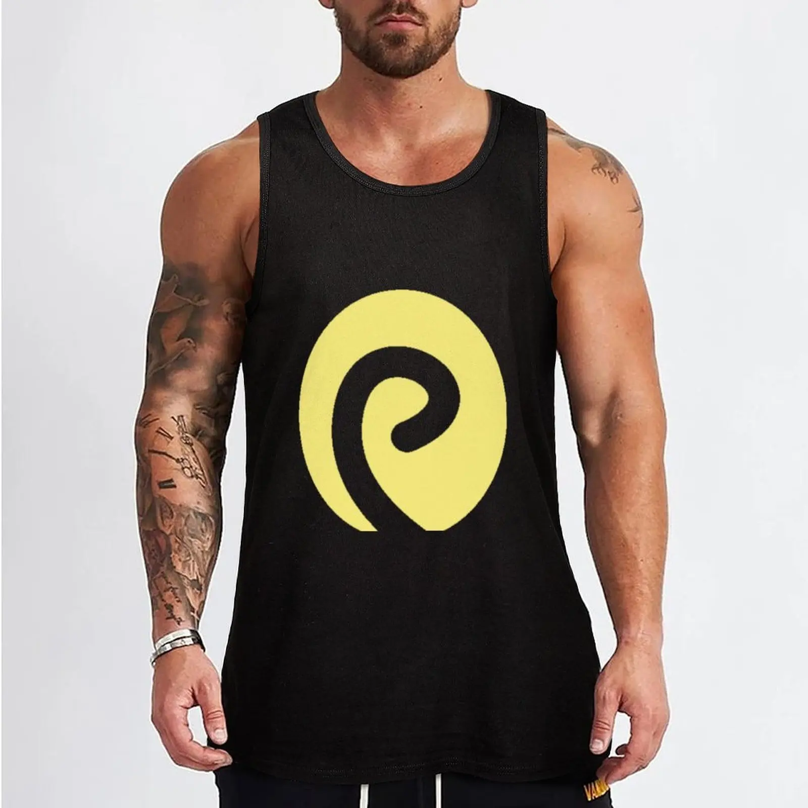 Фото Майка Politoed Swirl Tank Top с ландшафтным принтом и изображением природы, без рукавов №2