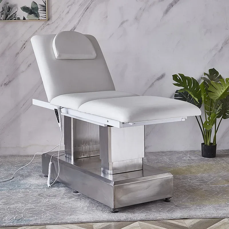Профессиональные массажные столы для косметолога растягивающий Гидравлический