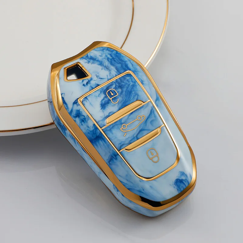 

TPU Car Key Case Cover Shell For Peugeot 2008 3008 4008 5008 308 408 508 Citroen C1 C2 C4 C6 C3-XR Picasso Grand DS3 DS5 C4L DS4