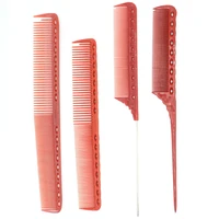 japan resin professional hairdressing combs women hair comb set for barber styling dying hair brush hair cutting machine comb